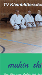 Mobile Screenshot of karate-kleinblittersdorf.de
